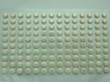Samolepiace kamienky 8 mm krémové perleťové 1-L