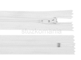 Špirálový zips šírka 3 mm dĺžka 18  cm autolock biely