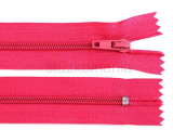 Špirálový zips šírka 3 mm dĺžka 20 cm autolock ružový