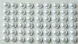Samolepiace perličky 10 mm biele