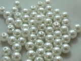 Perličky 10 mm biele