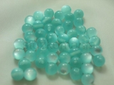 Perličky 10 mm biele modré