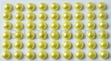Samolepiace perličky 10 mm žlté