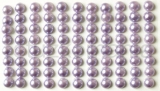 Samolepiace perličky 8 mm fialové