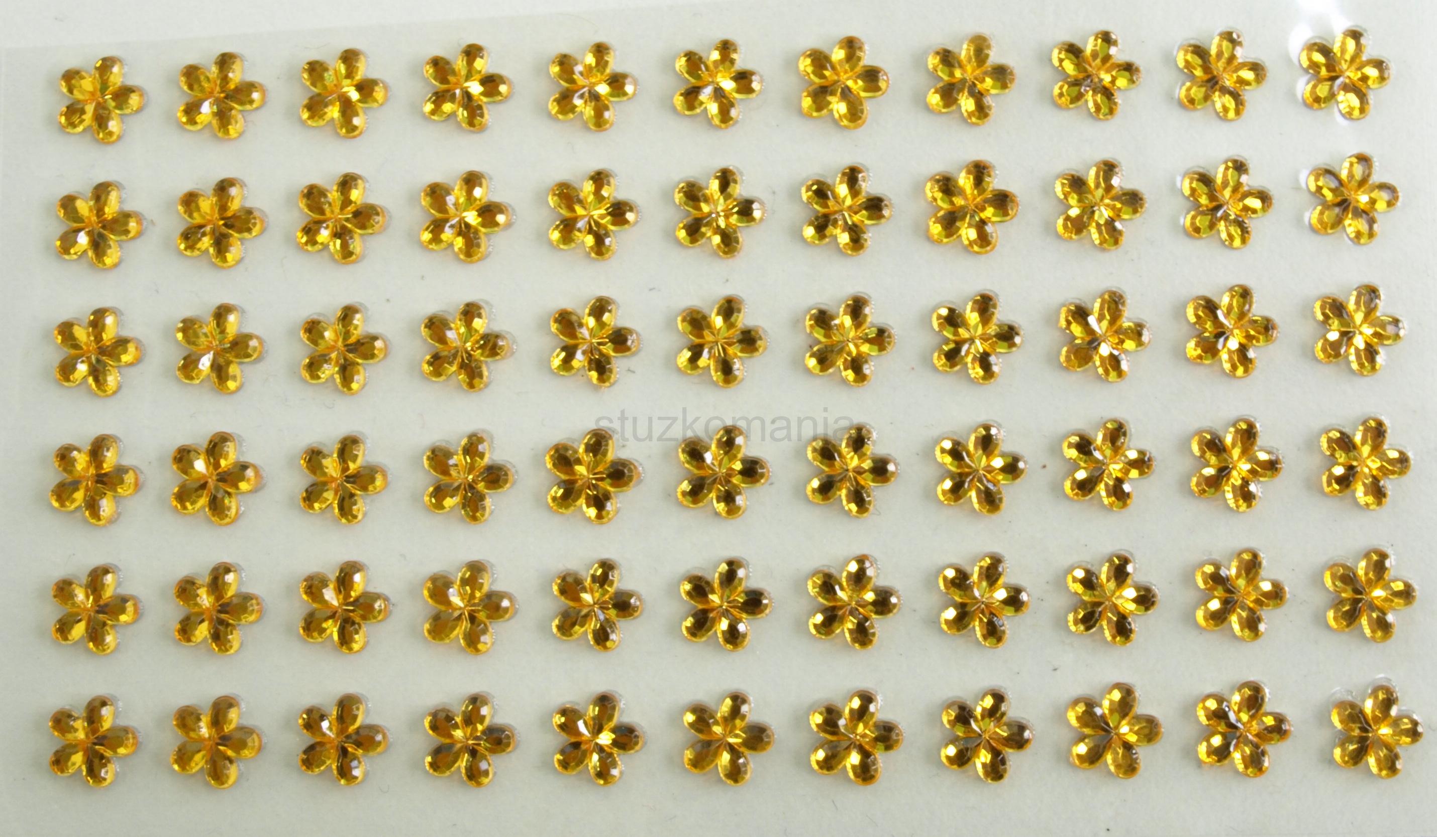 Samolepiace kamienky kvet žltozlatý