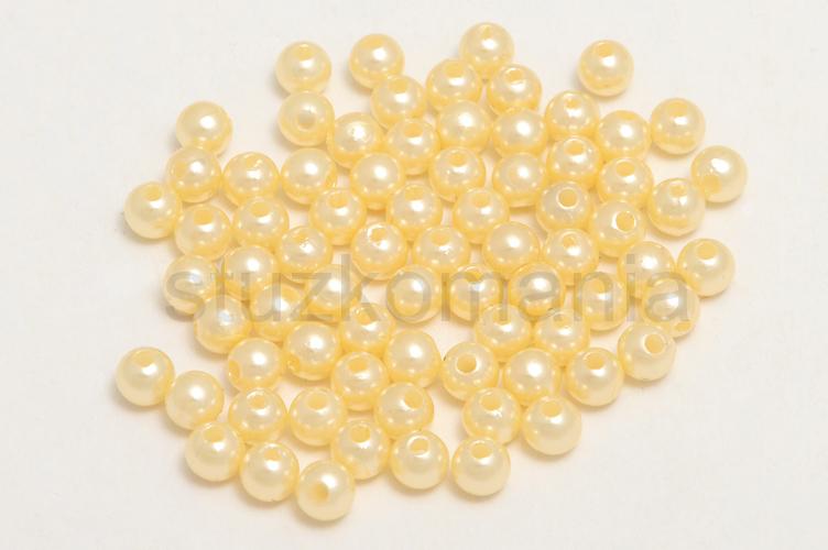 Perličky 6 mm maslové 100g