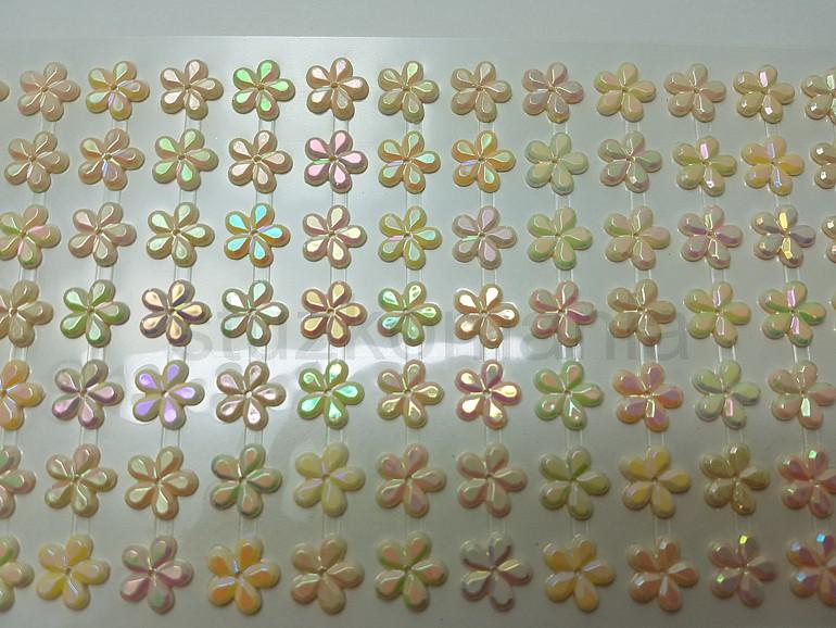 Samolepiace kvietky 12 mm D512