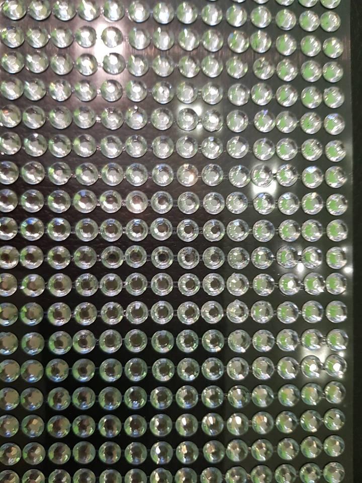 Nalepovacie kamienky 8 mm transparent DY81A